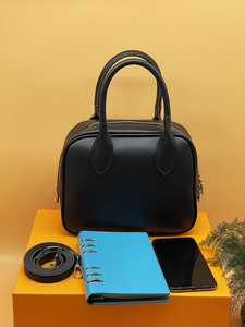 Bolso de mano para mujer, de piel sintética, con cremallera, color liso, para uso diario, exterior, negro, marrón, beige - Product Image 5