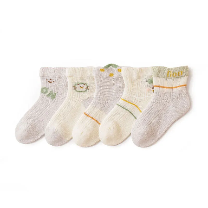 Baby Mädchen Baumwollreiche Neugeborene und Terry-Socken