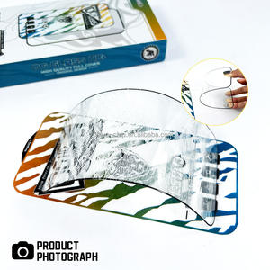 OG Hd Touch China inastillable Anti huella digital antiestático vidrio templado transparente para Tecno teléfonos móviles Protector de pantalla - Product Image 6