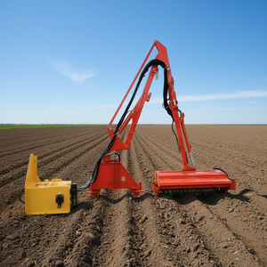 Desbrozadora de brazo lateral con motor para tractor, enganche de 3 puntos, máquina cortacésped con monitoreo remoto para huertos y caminos. - Product Image 1