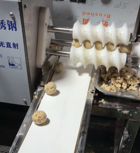 Machine automatique à faire des boulettes de viande en acier inoxydable, électrique, commerciale, haute productivité, pour la préparation de snacks - Product Image 1