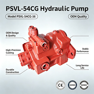 ปั๊มไฮดรอลิกหลัก Kubota KX161-3 KX161-3S รุ่น PSVL-54CG-16 RD538-61112 RD538-61111 RD538-61115 RD411-61113 สำหรับรถขุดขนาดเล็ก - Product Image 1