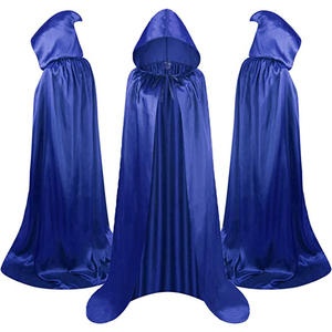 Capa de terciopelo de Navidad con capucha, disfraz medieval de bruja, Wicca, vampiro, disfraz de Halloween, capa de cosplay de Navidad - Product Image 4