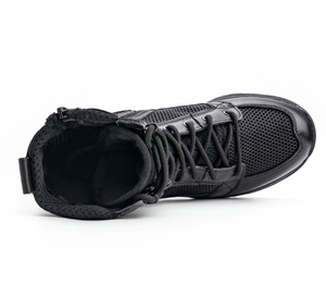DFS3 Summer breathable Leather mesh tactical <b>boots</b> with side zip light weight - Product Image 2