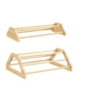Wooden <b>Bird</b> Perch <b>Stand</b> 14.37in For Chick Duck Quail Parrot Pet Training Support - Product Image 2