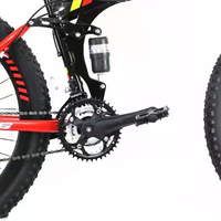 Bicicleta de Montaña Plegable de Suspensión Completa de Alta Calidad al por Mayor, Bicicleta de Montaña Plegable de 26 Pulgadas