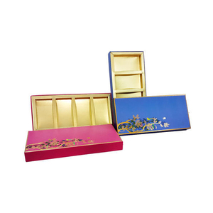 Custom Reasonable Price Kraft Paper Folding <strong>Fancy</strong> Design Baklava Sweet Macaron <strong>Chocolate</strong> Dates Packaging Boxes - Product Image 5