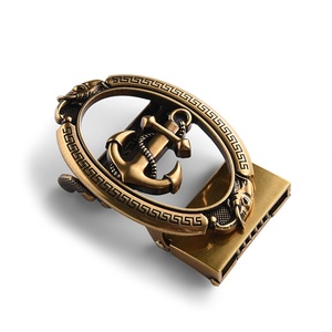 หัวเข็มขัดโลหะแบบโบราณ สลักโลโก้ตามสั่ง - Product Image 4