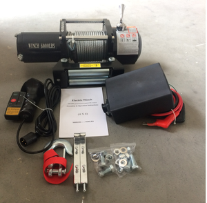 4000lb 12v 24v 4x4 전기 윈치 지프용 - Product Image 3