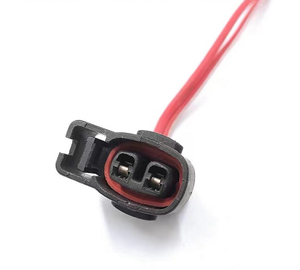 Hyundai otomobil modeli MG640605 için 2 Pin ateşleme bobini konnektörü fiş kablo demeti - Product Image 1