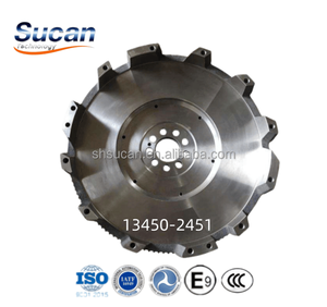 <span class=keywords><strong>Volant</strong></span> <span class=keywords><strong>moteur</strong></span> d'origine 430MM 137T 9 trous OE13450-2451 adapté aux camions HINO - Product Image 5