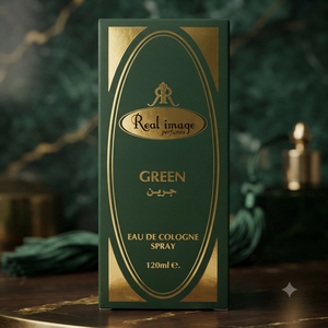 Perfume Nayaab Green Eau De Cologne en Spray - 120ml |   Fragancia Amaderada y Especiada de Larga Duración - Product Image 1