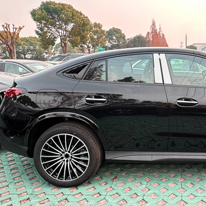 Mercedes-Benz GLC Coupe C254 2024+ AMG Triangular <b>Window</b> Louver <b>Decals</b> Piano Black Carbon Fiber Texture ABS Adhesive Exterior - Product Image 2