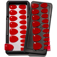 Extensions d'ongles en gel d'amande OEM en gros, ongles en gel à presser réalistes, ajustement parfait, gel de modelage pour ongles avec lumière UV