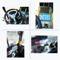 Camion malaxeur à béton autochargeur ER1.5 YUNNEI 58KW 1,5m³ 4x4 Direction par roues arrière Pesage électronique Déchargement à 270 degrés