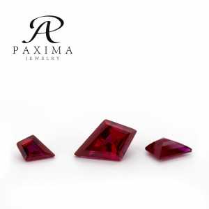 Paxima Nhà Máy Đồ Trang Sức Bán Buôn Hình Diều Phòng Thí Nghiệm-Grown <span class=keywords><strong>Ruby</strong></span> Cho Đồ Trang Sức Và Phụ Kiện - Product Image 3