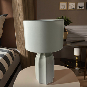 Cho Amazon vải khách sạn kỹ thuật phòng khách nghiên cứu phòng ngủ cạnh giường ngủ đèn bàn đèn cho đọc sách và thư giãn - Product Image 5