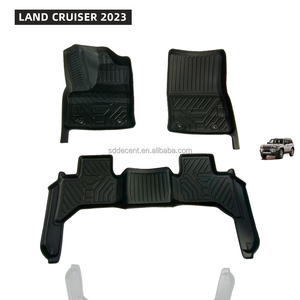 Alfombrillas de Coche TPE Directas de Fábrica con Certificación CE/RoHS, Alfombrillas 3D con Escaneo Láser para Land Cruiser 2023 - Product Image 1