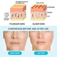 OEM collagène sérum pour le visage acide hydraulique rides élimination peau blanchissant réparateur vitamine c sérum pour le visage sérum anti-âge