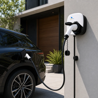 Câble d'extension pour chargeur de véhicule électrique, chargeur de voiture électrique portable, adaptateur 240V 120V, Wi-Fi/contrôle, certifié CE