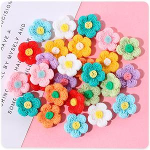 ของตกแต่งดอกไม้เรซิ่นทำมือหลากสีสำหรับงานศิลปะ DIY - Product Image 2
