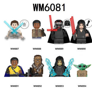 Bloques de Construcción de Soldados Rebeldes, Buzos del Desierto, Jawas, Leia, Han Solo, Ewoks, Chewbacca, Starkiller, Ladrillos Gamorreanos, Figuras de Juguete - Product Image 4