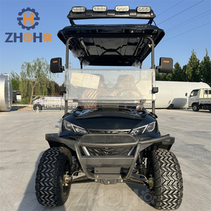 Le chariot de golf électrique 72V modèle 2026 le plus vendu, homologué pour la circulation routière et adapté aux visites touristiques et aux patrouilles. - Product Image 2