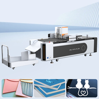 Cortadora de Alta Precisión para Trabajo Pesado AOL, Cortadora de Cartón Corrugado, Tablero KT, Panel de PVC, Plotter de Corte con Cuchilla CNC y Cámara CCD