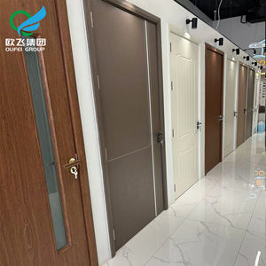 باب داخلي WPC مقاوم للماء مع لوح حائط <span class=keywords><strong>PVC</strong></span> كامل التشطيب - Product Image 2