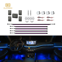 Vente directe d'usine, éclairage ambiant pour voiture K3X, accessoires de voiture, décoration intérieure avec bande LED pour Toyota Honda