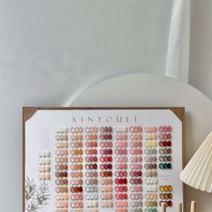 Kit de 100 Colores de Esmaltes de Uñas en Gel Transparente Neutro de 12 ml, Esmalte de Gel de Alta Calidad Estilo Coreano, Juego de Esmaltes de Gel Rosa Nude Francés - Product Image 2