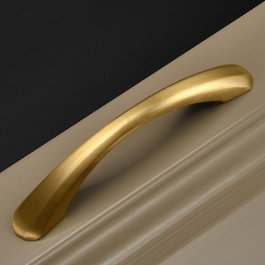 Elegant Gold-Black <b>Door</b> Handles for Single-Hole Installation Modern Cabinets Drawers Wardrobes Kitchen Dresser Bedroom Easy - Product Image 2