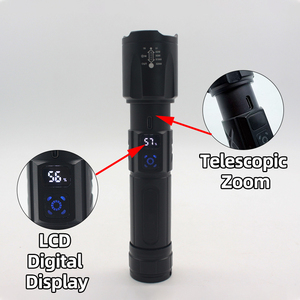 Lampe torche LED à mise au point réglable, charge rapide Type-C, pour la randonnée, la pêche et l'utilisation domestique - Product Image 4