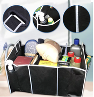 Nouveau sac de voiture organisateur robuste pliable coffre organisateur Cargo boîte de rangement