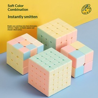 Mini Macaron 3x3 Magic Cube, jouet de puzzle en plastique ABS, anti-stress pour débutants, à partir de 14 ans