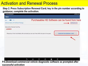 発売用大型トラックソフトウェアライセンスX431 PAD V/ PAD VIIおよび新バージョンPro5無料アダプターセット - Product Image 5