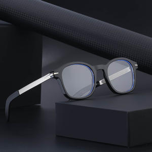 Gafas de sol retro para hombre, montura metálica, lentes de PC con protección UV400 y antirradiación, protección solar clase 2, protección exterior ZS DB7102 - Product Image 1