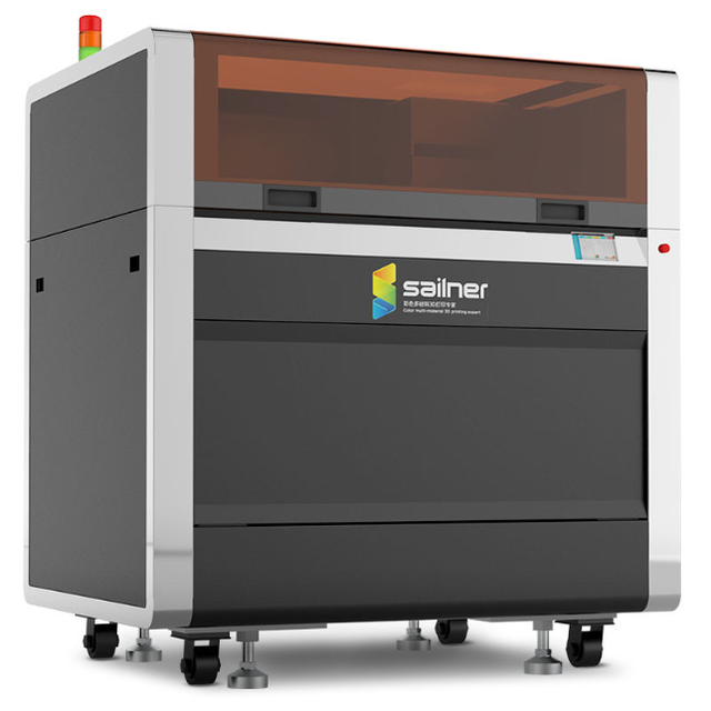 New Professional Full-Color 3D Printer J302Plus PolyJet Technology Multi-Material Printing Leveling Wireless Prototyping 1 Year