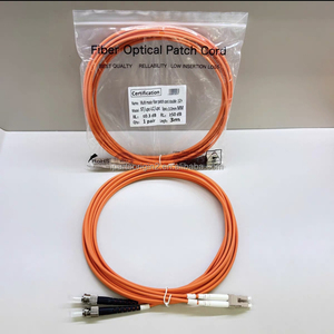 Cable de Fibra Óptica Dúplex Multimodo Personalizado de Fábrica, OM2 3.0mm LSZH, Cable de Conexión de Fibra Óptica LC-ST para Interiores, para Redes FTTH FTTX - Product Image 2