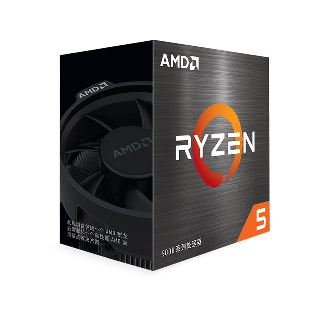 AMD for Ryzen 5 5600X 6-Core 12-Thread Unlocked Desktop Processor CPU with AM4 Motherboard Support