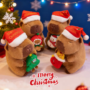 Venta al por mayor de Navidad carpincho muñeco de peluche animal de peluche garra máquina de juguete - Product Image 6