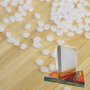 Adhésif spécial EVA <span class=keywords><strong>à</strong></span> chaud pour reliure graphique, bande adhésive intégrée pour dos de livre, colle thermofusible blanche pour reliure de livres - Product Image 1