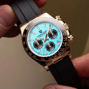 นาฬิกาข้อมือ PAGANI DESIGN แฟชั่นหรูหรา โครโนกราฟ สปอร์ต สำหรับผู้ชาย สายยาง กันน้ำ นาฬิกาควอตซ์ Relogio Masculino - Product Image 4