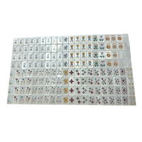 Professionelles Acryl-Mahjong-Set Luxuriöse Traditionelle Gravierte Steine Maßgefertigte Mahjong-Steine für Erwachsene Indoor-Social-Freizeit
