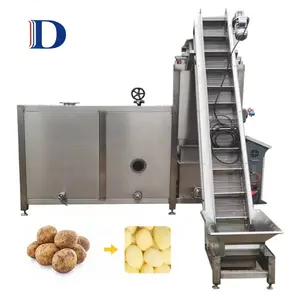 Otomatik soğan avokado yam üzüm kabak manyok yıkayıcı cilt soyma makinesi