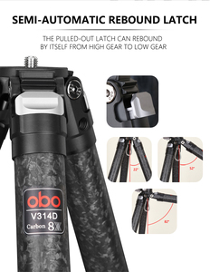 Giá Đỡ Ba Chân Bằng Sợi Carbon Lớn Tải Nặng Chuyên Nghiệp Cho Chụp Ảnh Dslr Để Ngắm Chim Săn Bắn Giá Đỡ Ba Chân Sử Dụng Ngoài Trời - Product Image 2