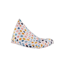 Pouf de conception européenne lavable sans remplissage Housse de canapé de rangement triangulaire ultra douce pour salon chambre à coucher