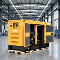 Générateur diesel silencieux Cummins Perkins Weichai 50 kW/60 kW/100 kW/150 kW 1500/1800 tr/min avec télécommande pour l'exploitation minière et la construction (unité simple)