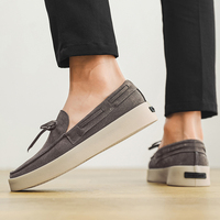 Nouvelles Chaussures pour Hommes 2025 : Mocassins Confortables en Daim, Style Ville, Chaussures Légères et Décontractées, Baskets pour Hommes