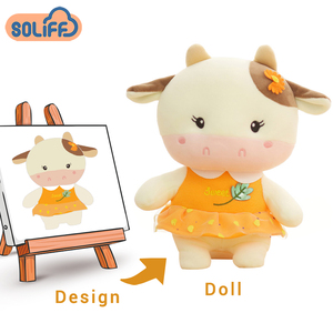 Tùy chỉnh plushie mềm Thú nhồi bông lễ hội Quà Tặng màu tím Quỷ bán buôn công ty quảng cáo Logo đồ chơi sang trọng - Product Image 3